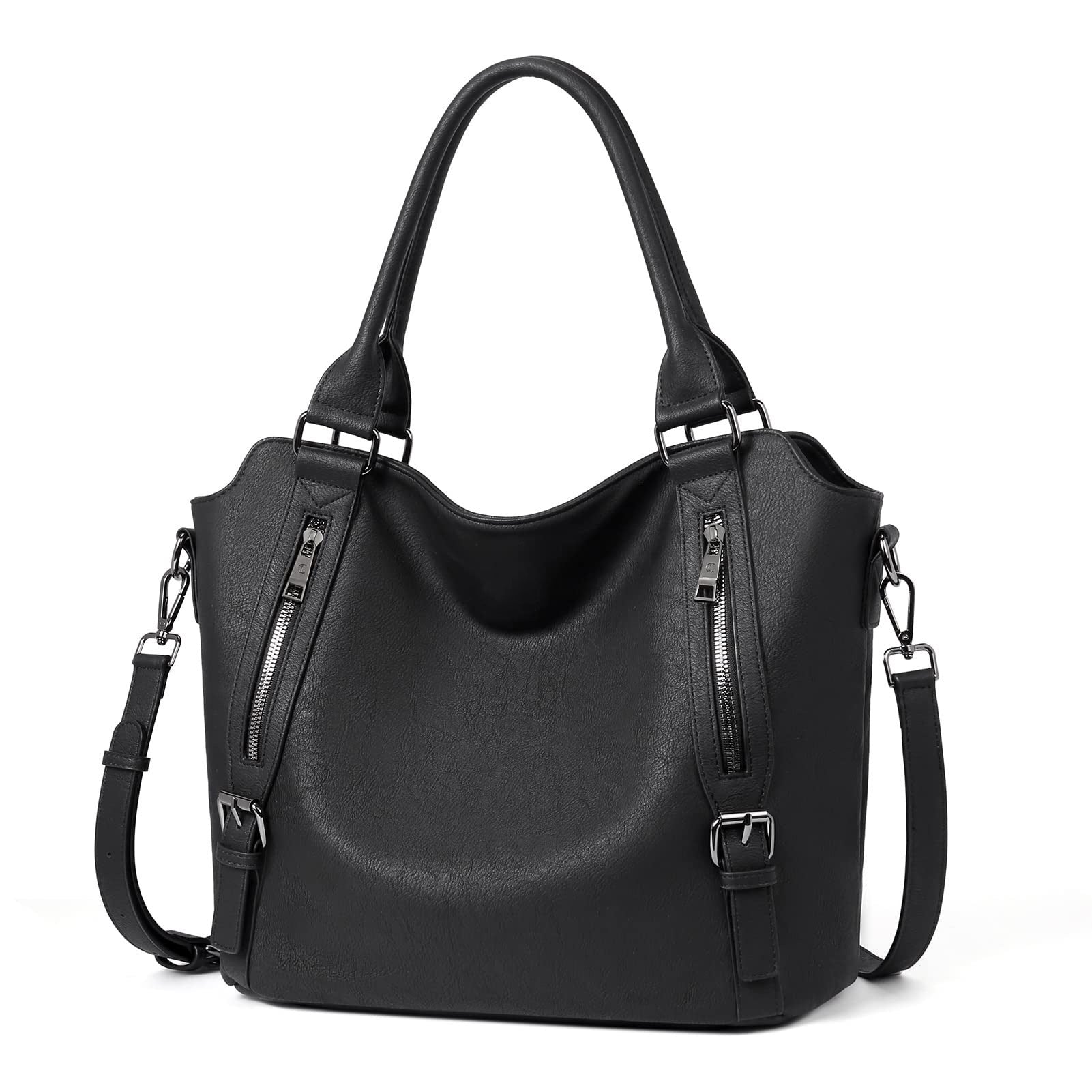 SIENNA | Structured tote bag with zip closure