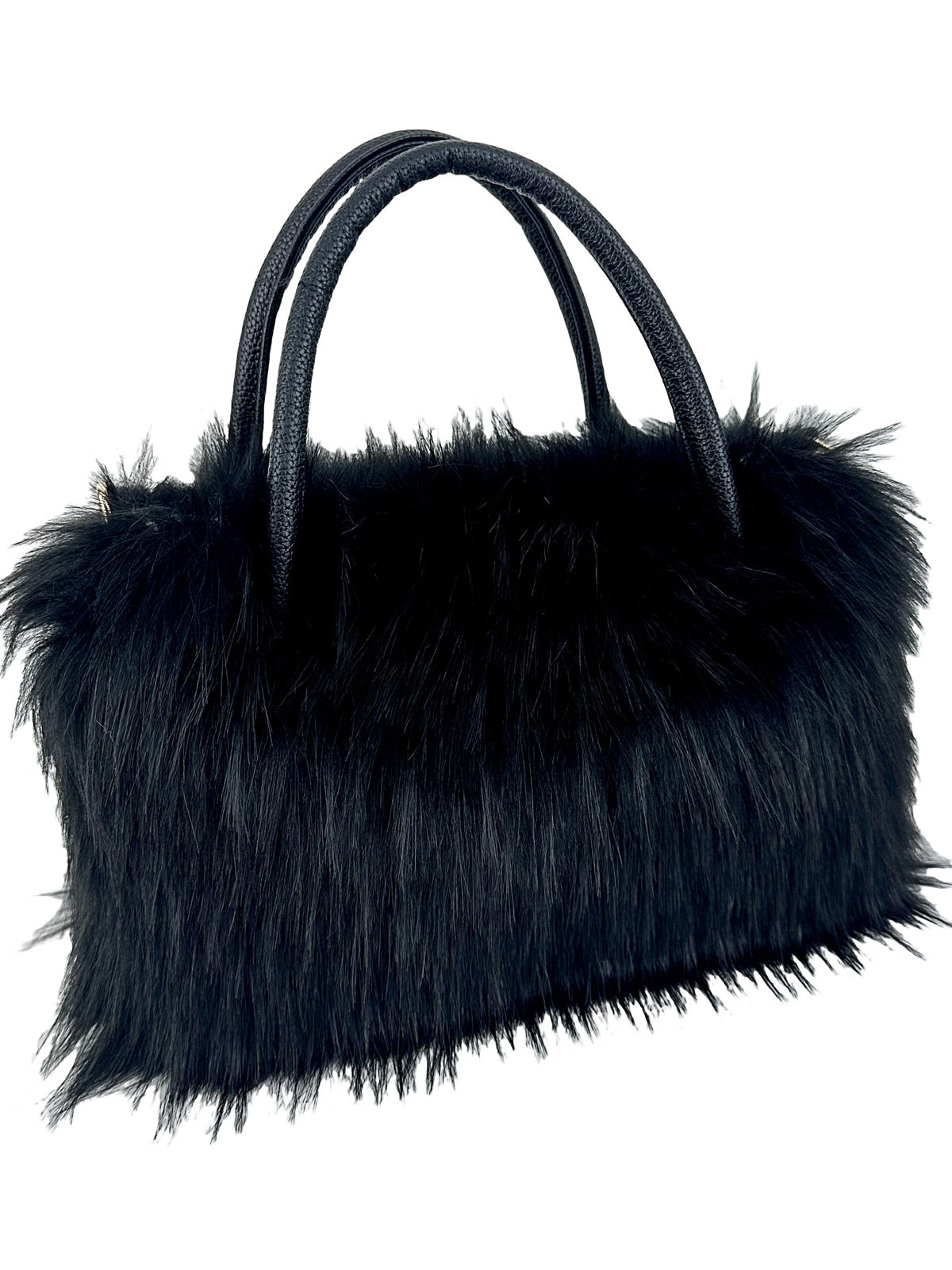 CHIARA | Chain-strap shoulder bag in plush fabric