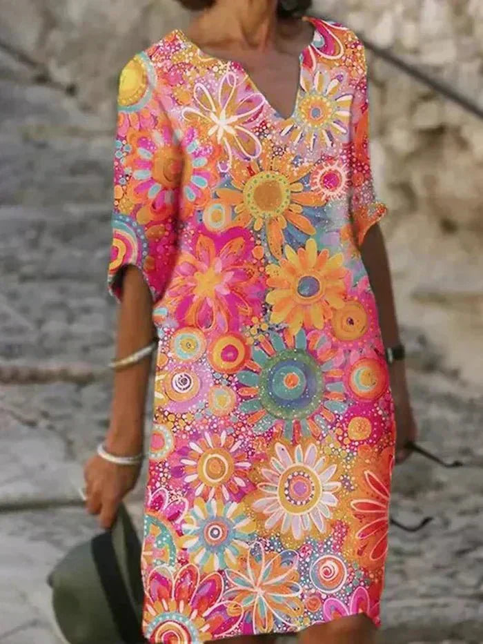 ANOUK | Sleeveless floral maxi dress