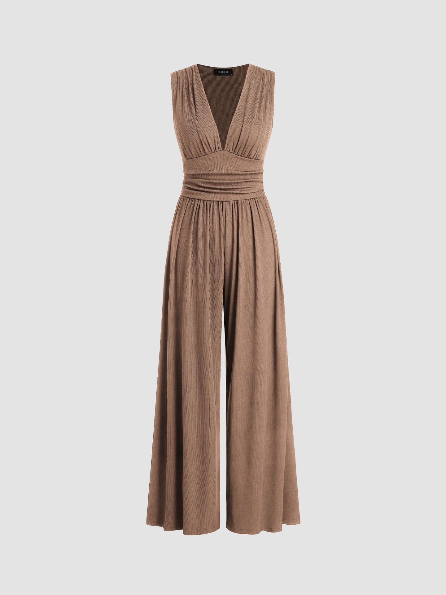 CHARITY | Sleeveless wide-leg jumpsuit for any occasion