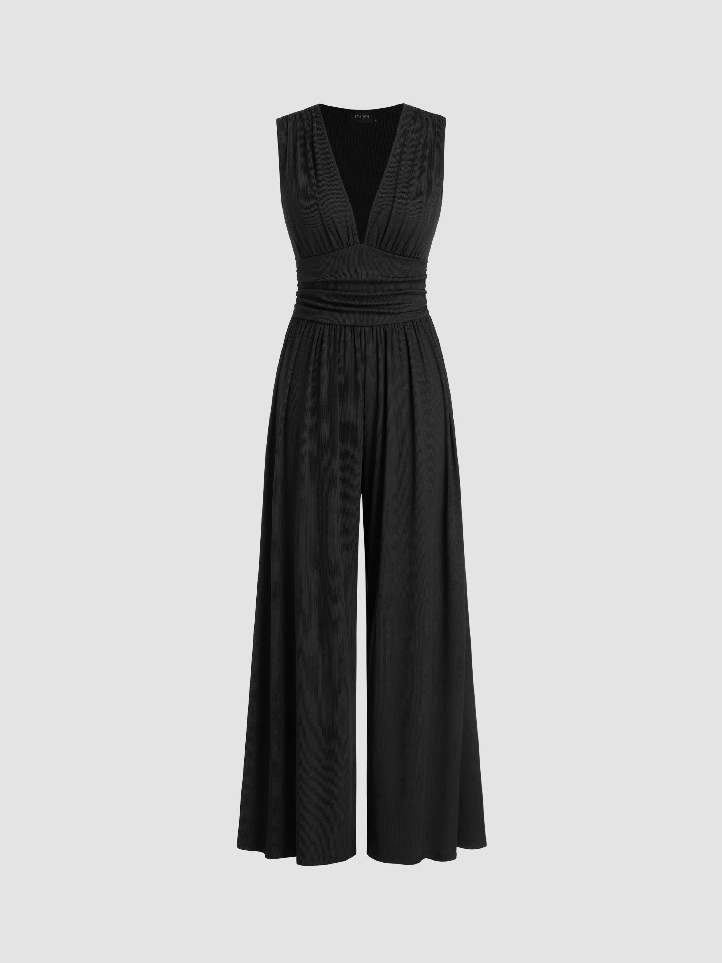 CHARITY | Sleeveless wide-leg jumpsuit for any occasion