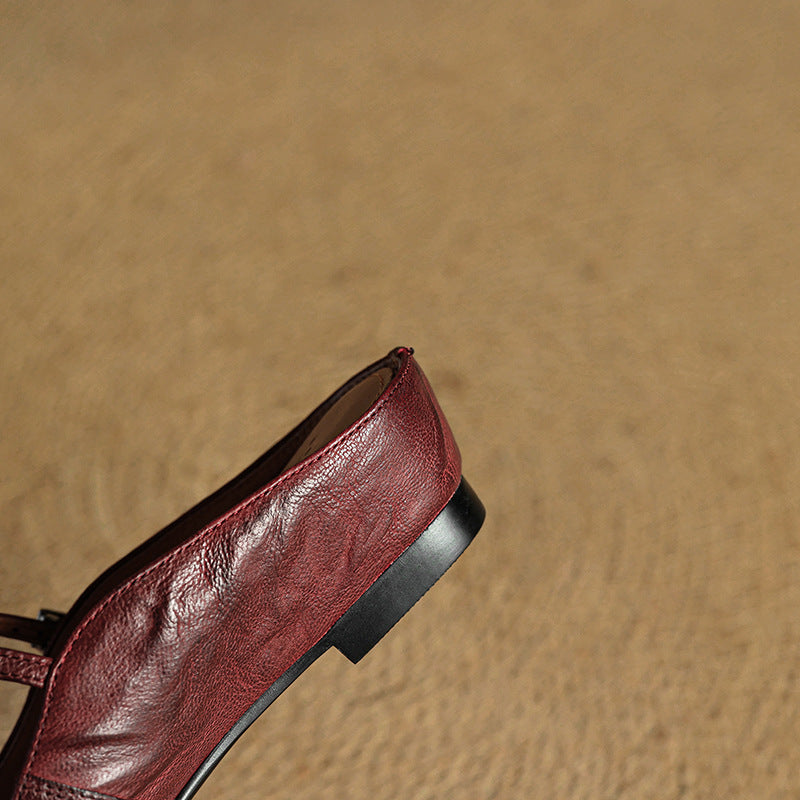 HARPER | Pointed-toe mules with buckle strap