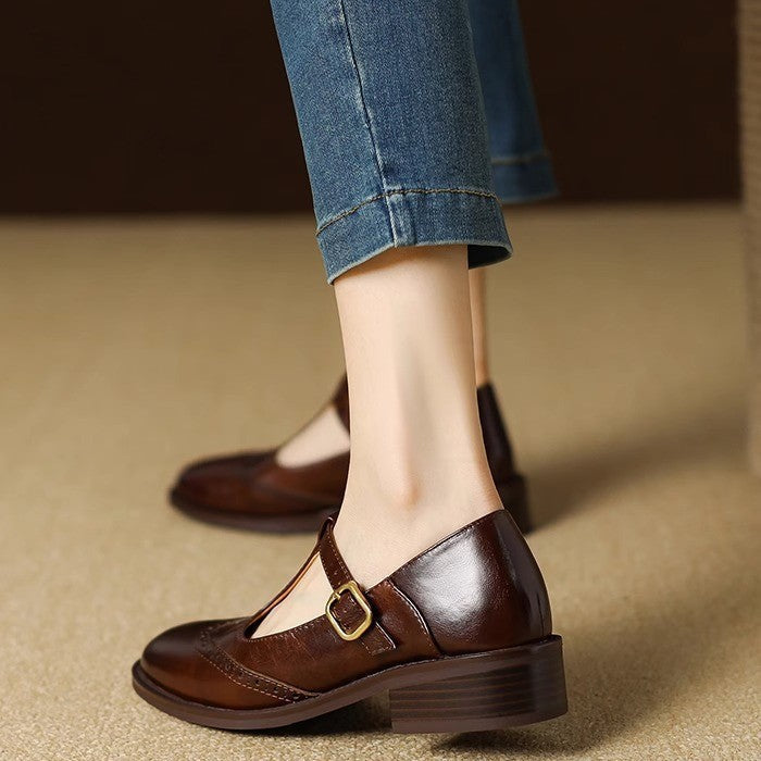 GIANNA | Mary Jane shoe with T-bar strap