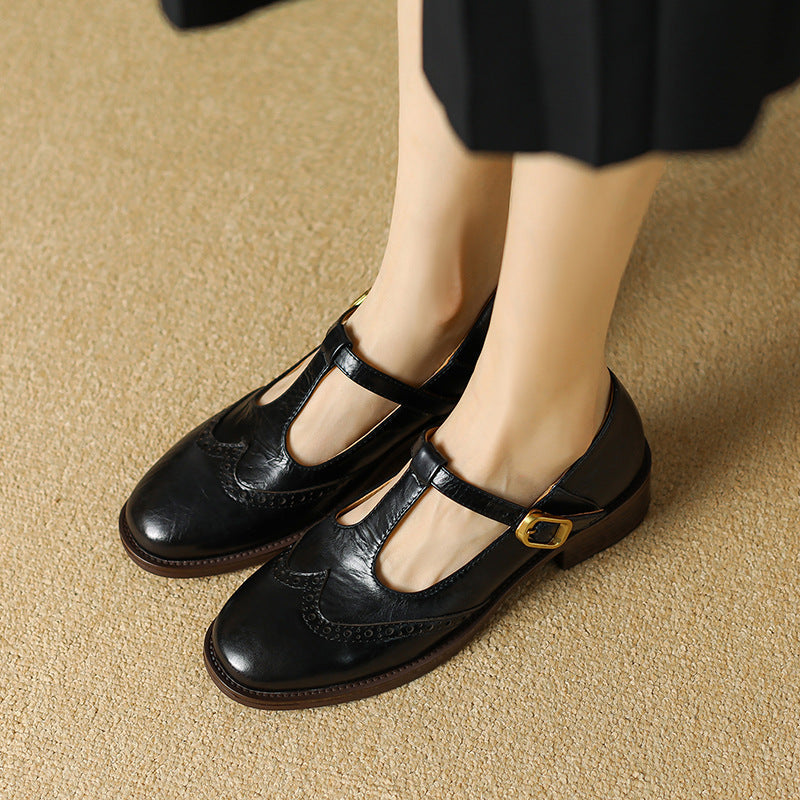 GIANNA | Mary Jane shoe with T-bar strap