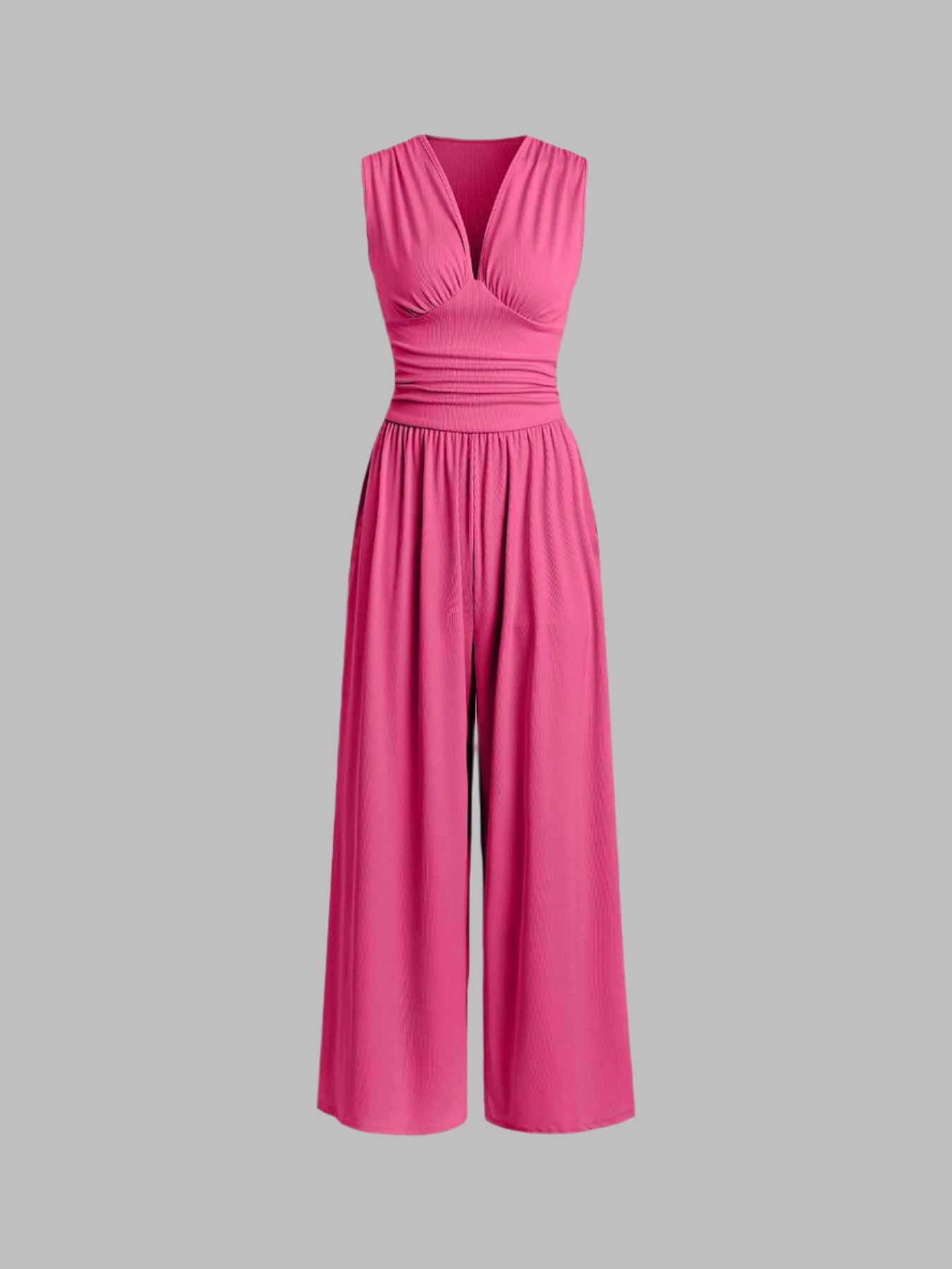 CHARITY | Sleeveless wide-leg jumpsuit for any occasion
