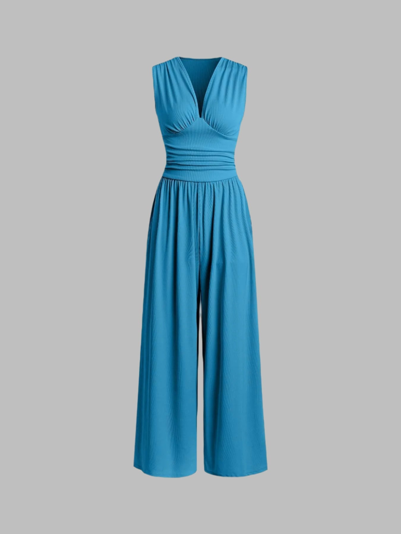 CHARITY | Sleeveless wide-leg jumpsuit for any occasion