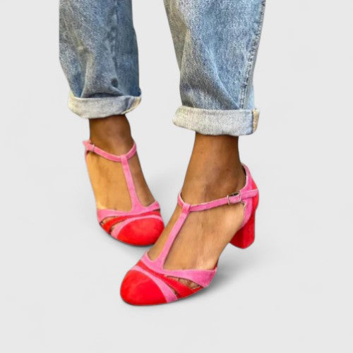 LAZARIAH | Heeled sandals with ankle strap