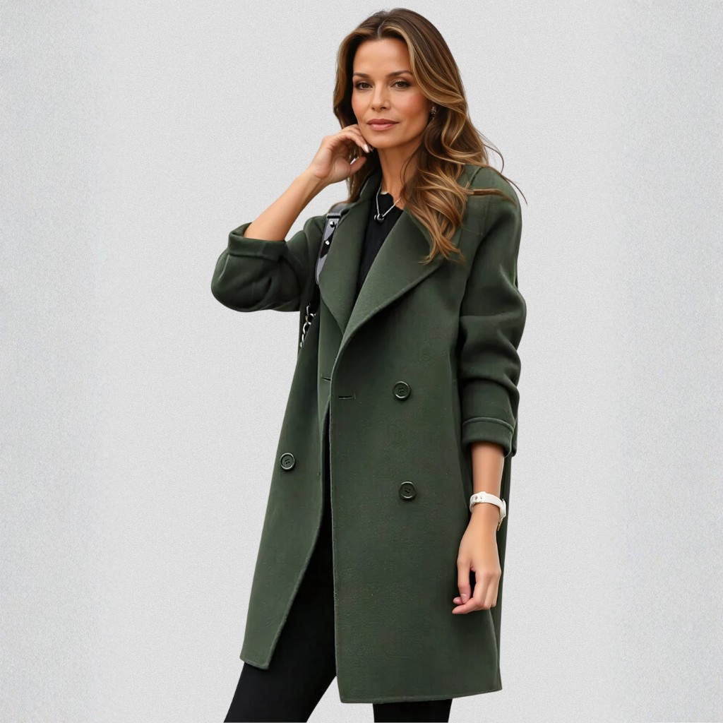 Charlotte – Elegant Coat – Timeless Tailored Design