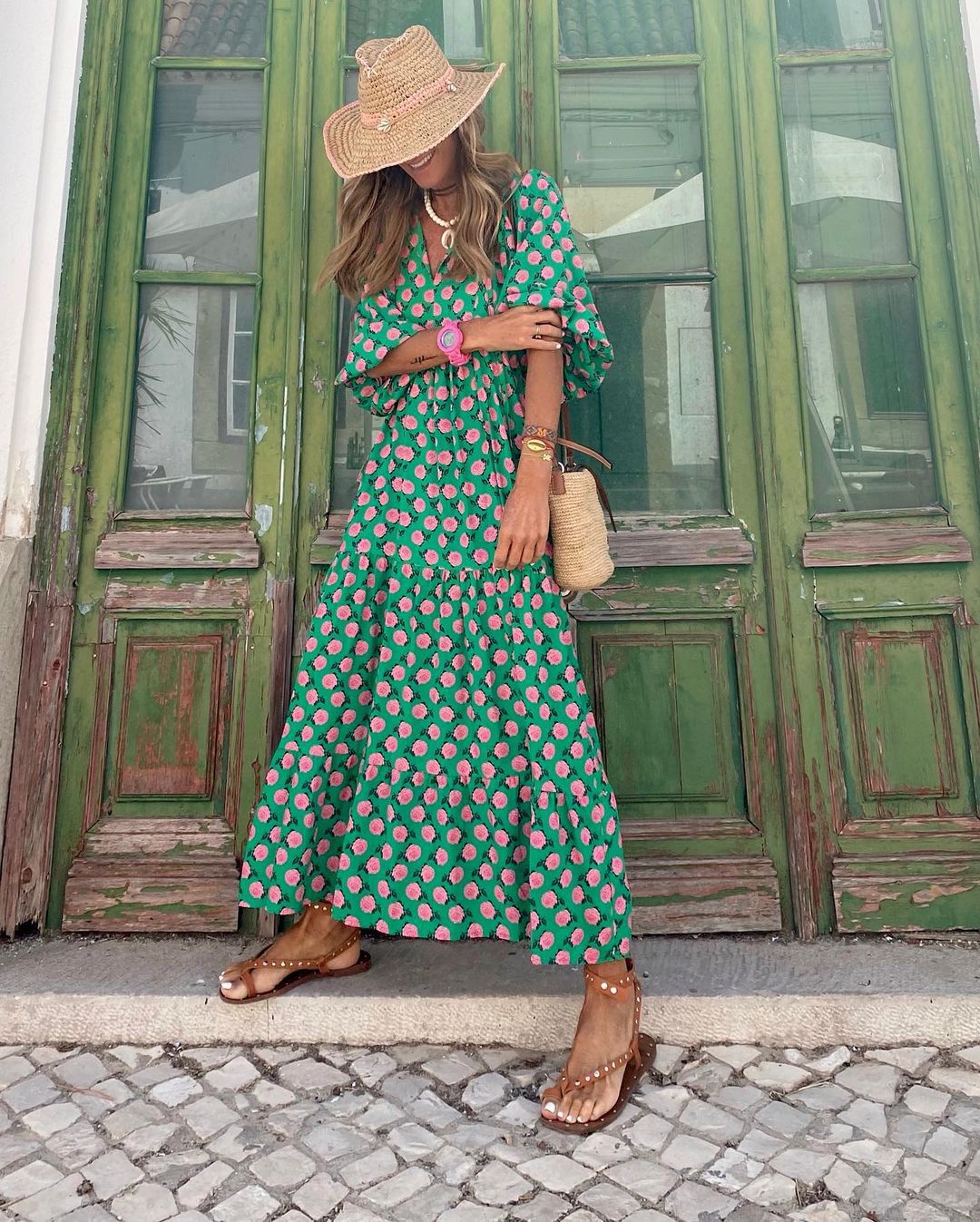 VIOLA | Flowy maxi dress for evenings out