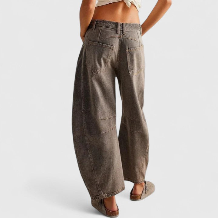 RAIN | Wide-leg pants with relaxed fit
