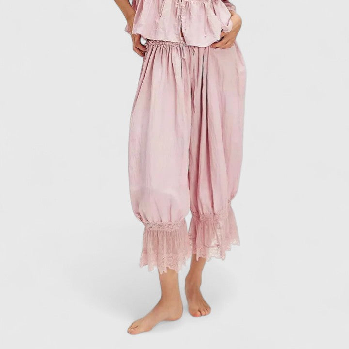 WINONA | Relaxed-fit patchwork pants for weekend wear