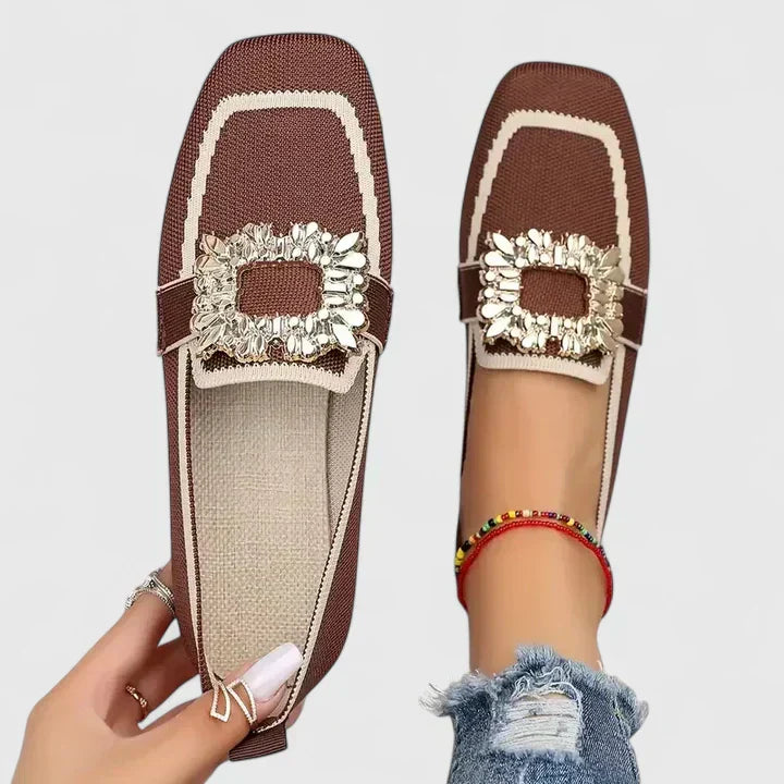 MAYLORA | Polished slip-on loafers with classic fit