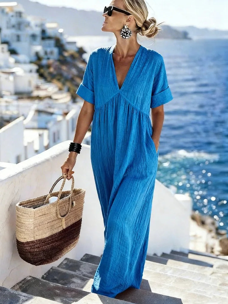 VIVIANA | Flowy long dress for every occasion