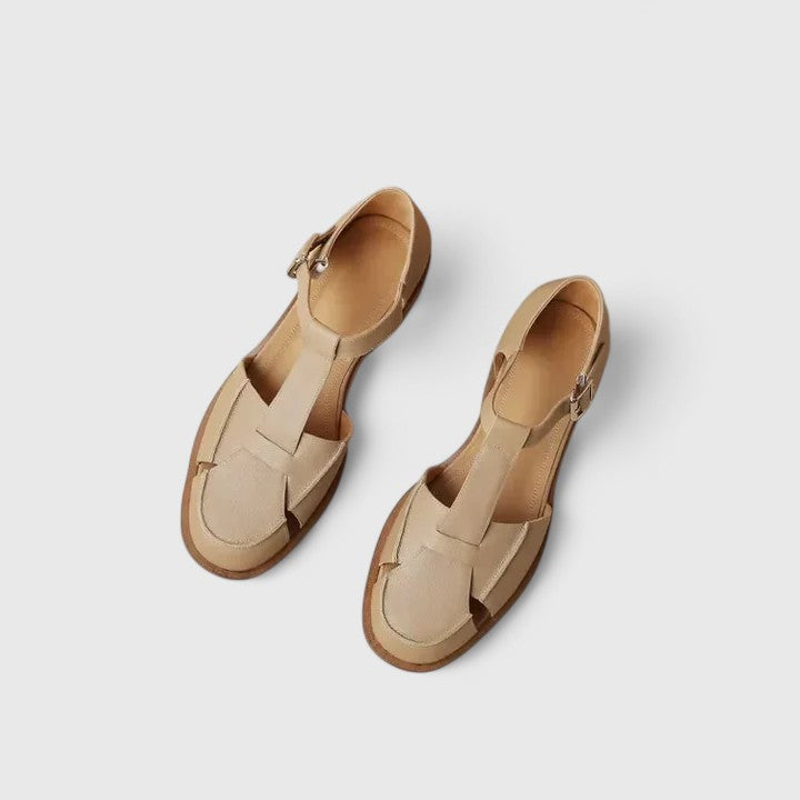 THALINA | Mary Jane sandals with ankle strap