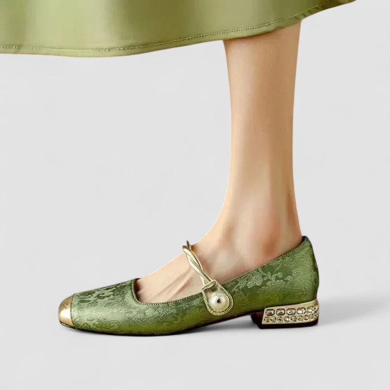 CHRYSTAHH | Mary Jane shoes with block heel
