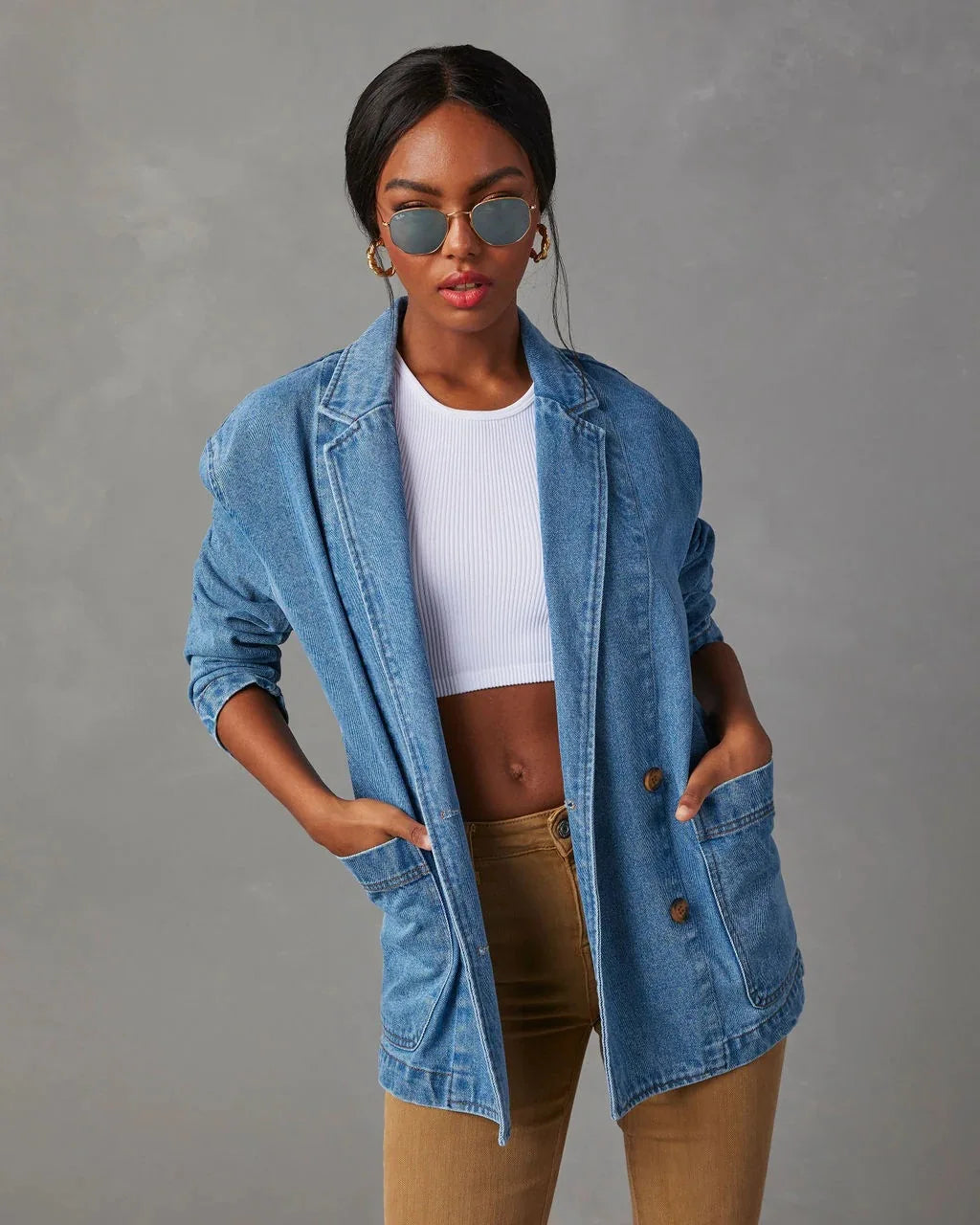 ALICE | Blazer for everyday structured denim styling