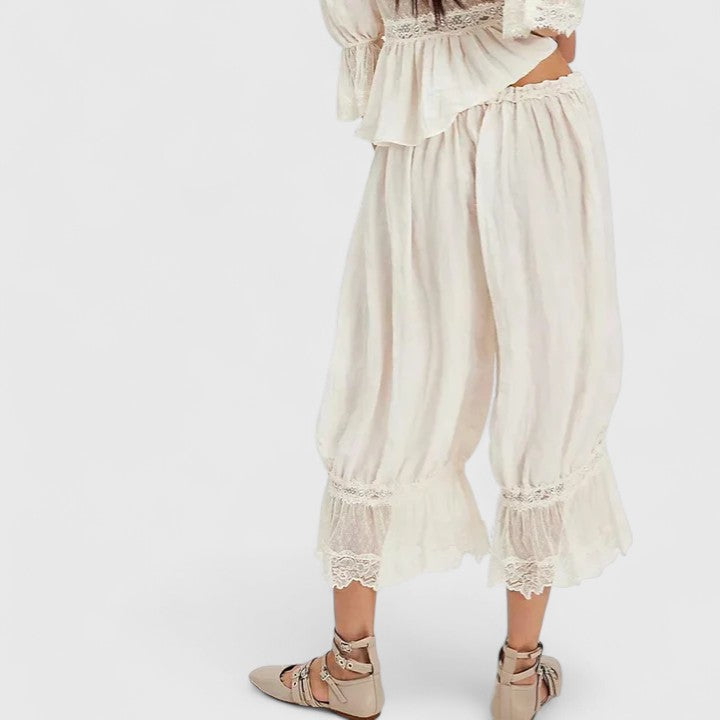 WINONA | Relaxed-fit patchwork pants for weekend wear