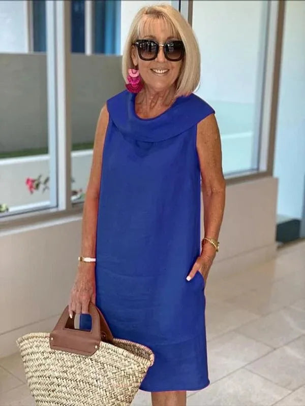 NORA | Everyday column dress with pockets