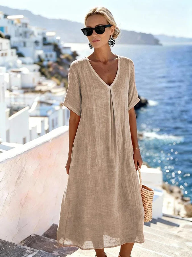 WRENLEY | Relaxed maxi dress with flowing silhouette