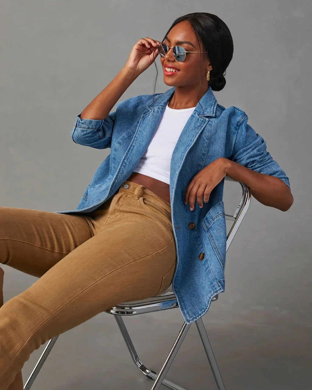 ALICE | Blazer for everyday structured denim styling