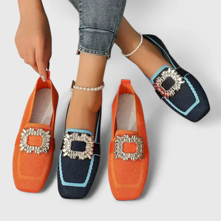 MAYLORA | Polished slip-on loafers with classic fit