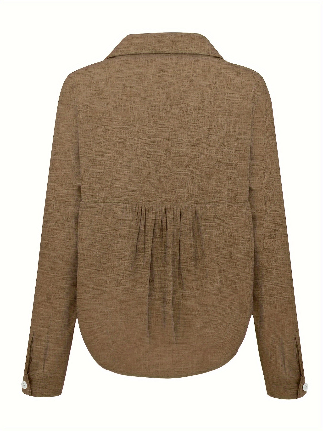 SOLINE | Relaxed linen button-down with rolled sleeves