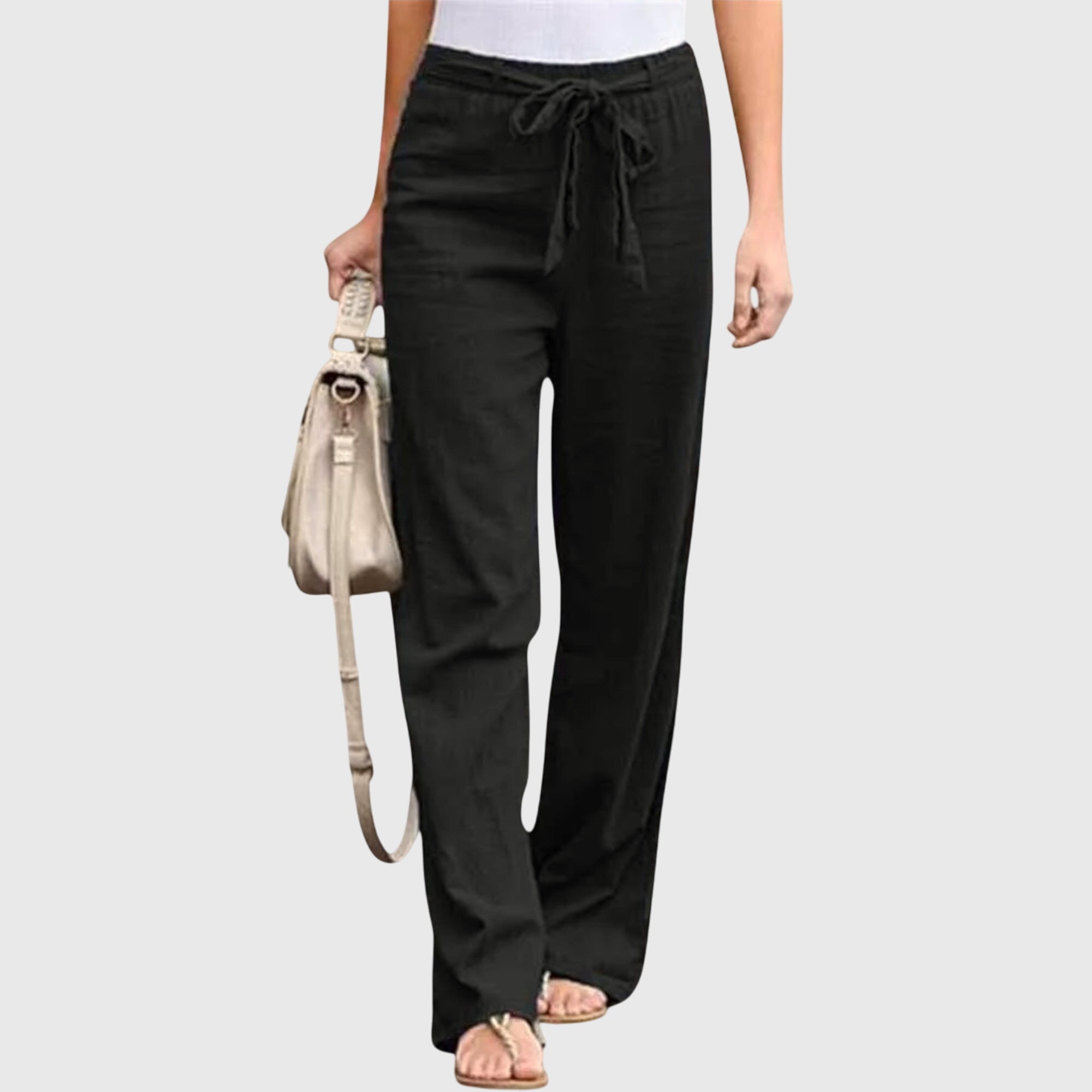 LOREEN | Lightweight pants with relaxed fit