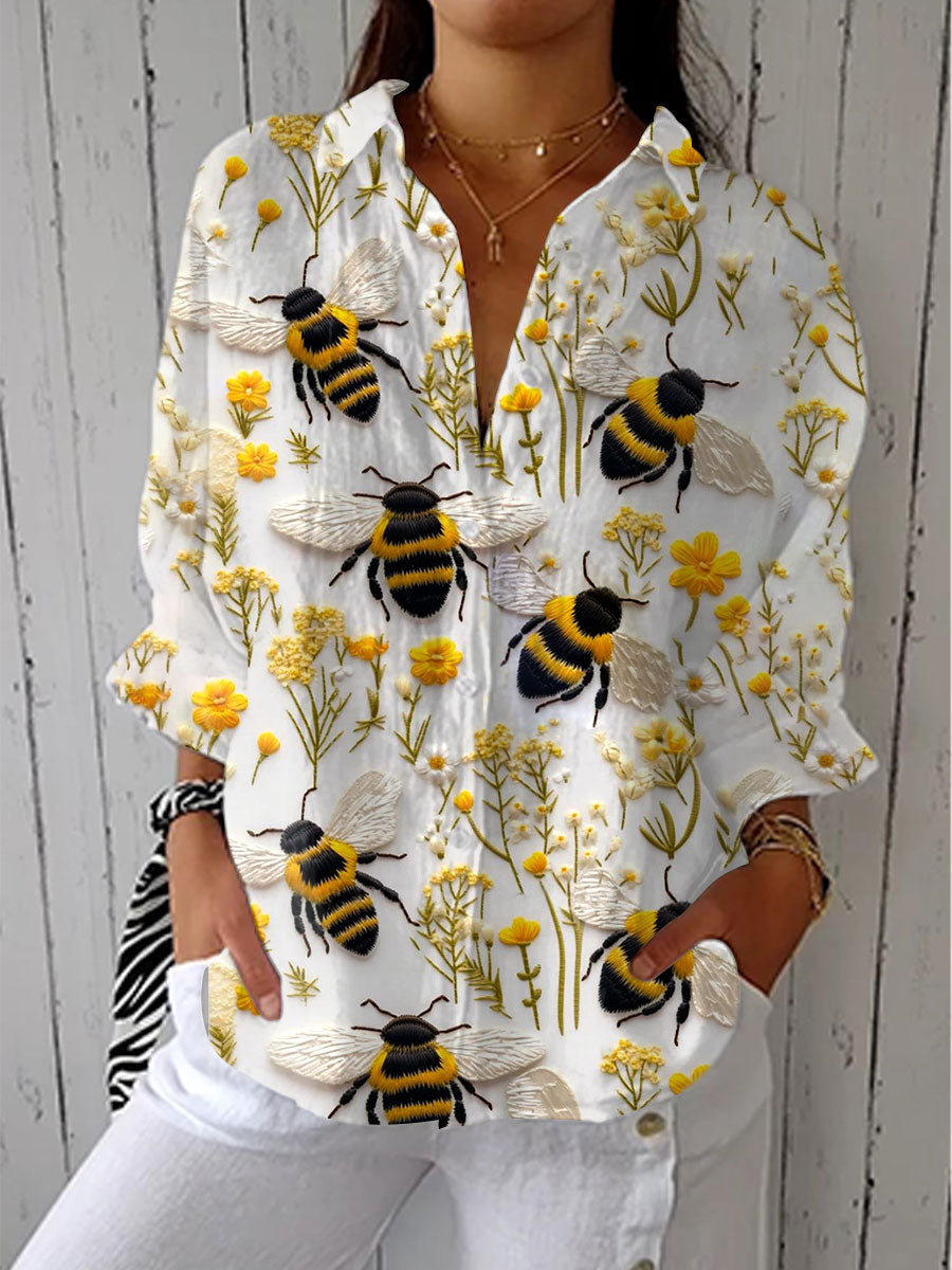 FIORINE | Relaxed blouse with an airy, loose fit