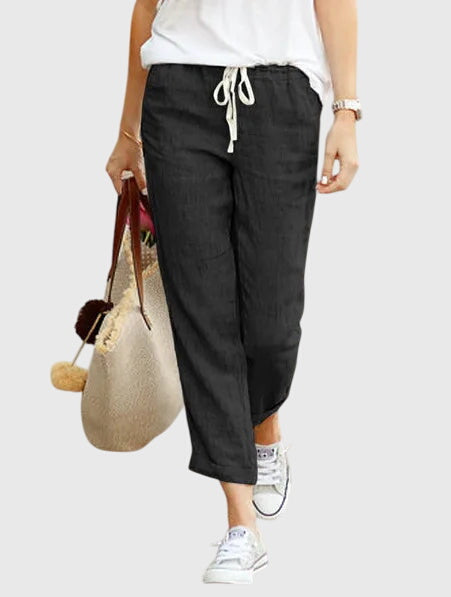 ZANRA | Lounge pants with elastic drawstring waist