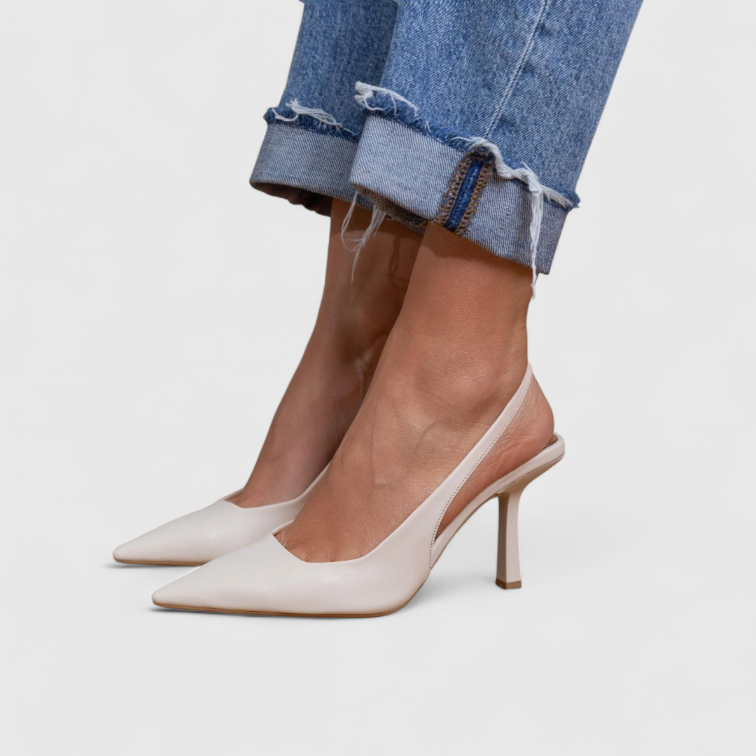 BELLA | Pointed-toe stiletto heels with slingback