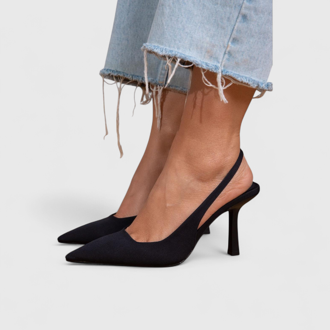 BELLA | Pointed-toe stiletto heels with slingback