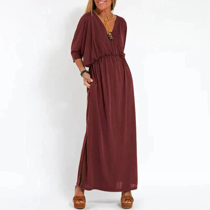 AVA | Sleeveless vintage-style midi dress