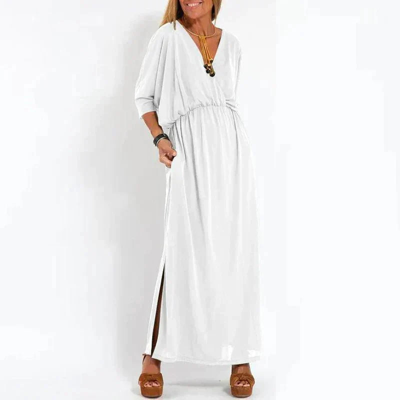 AVA | Sleeveless vintage-style midi dress