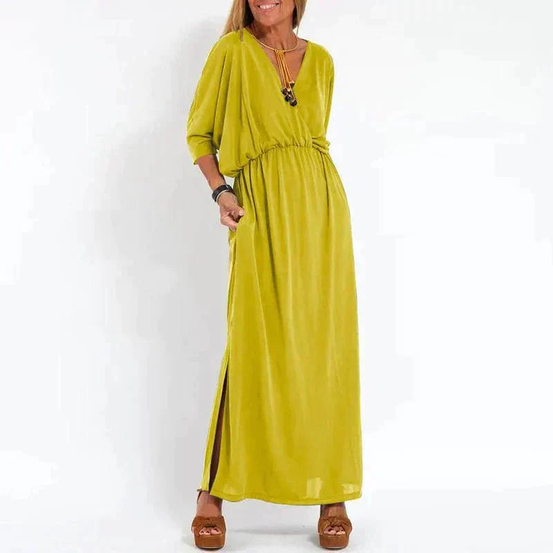 AVA | Sleeveless vintage-style midi dress