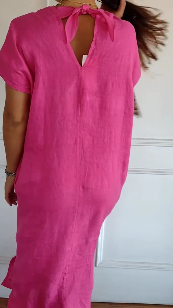 IVY | Everyday V-neck dress with side pockets