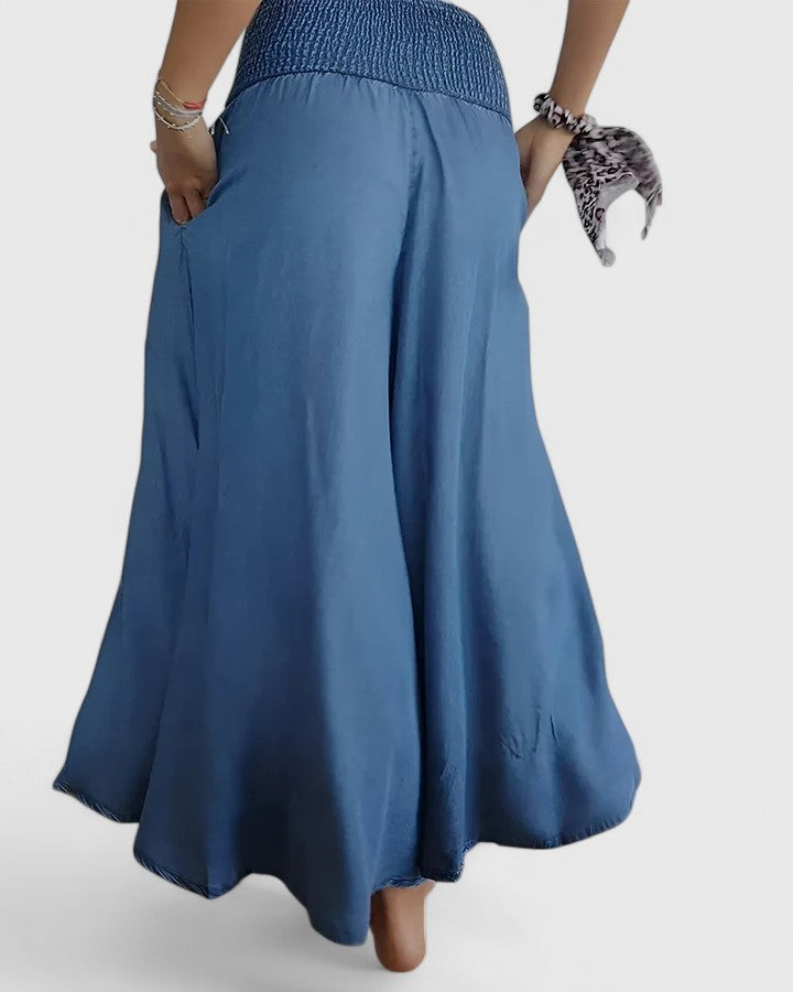 ELONA | Relaxed pants with stretch waistband