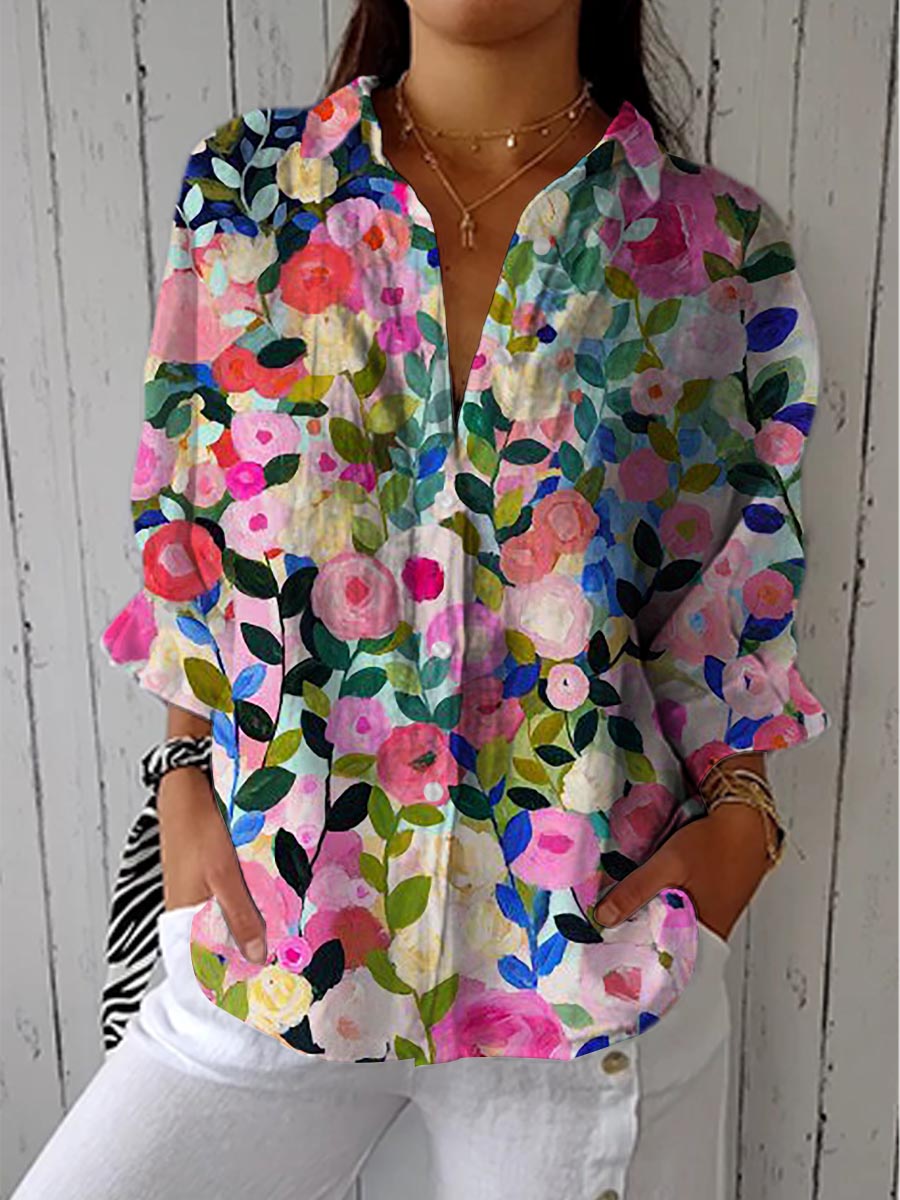 FRIDA | Airy blouse with relaxed fit
