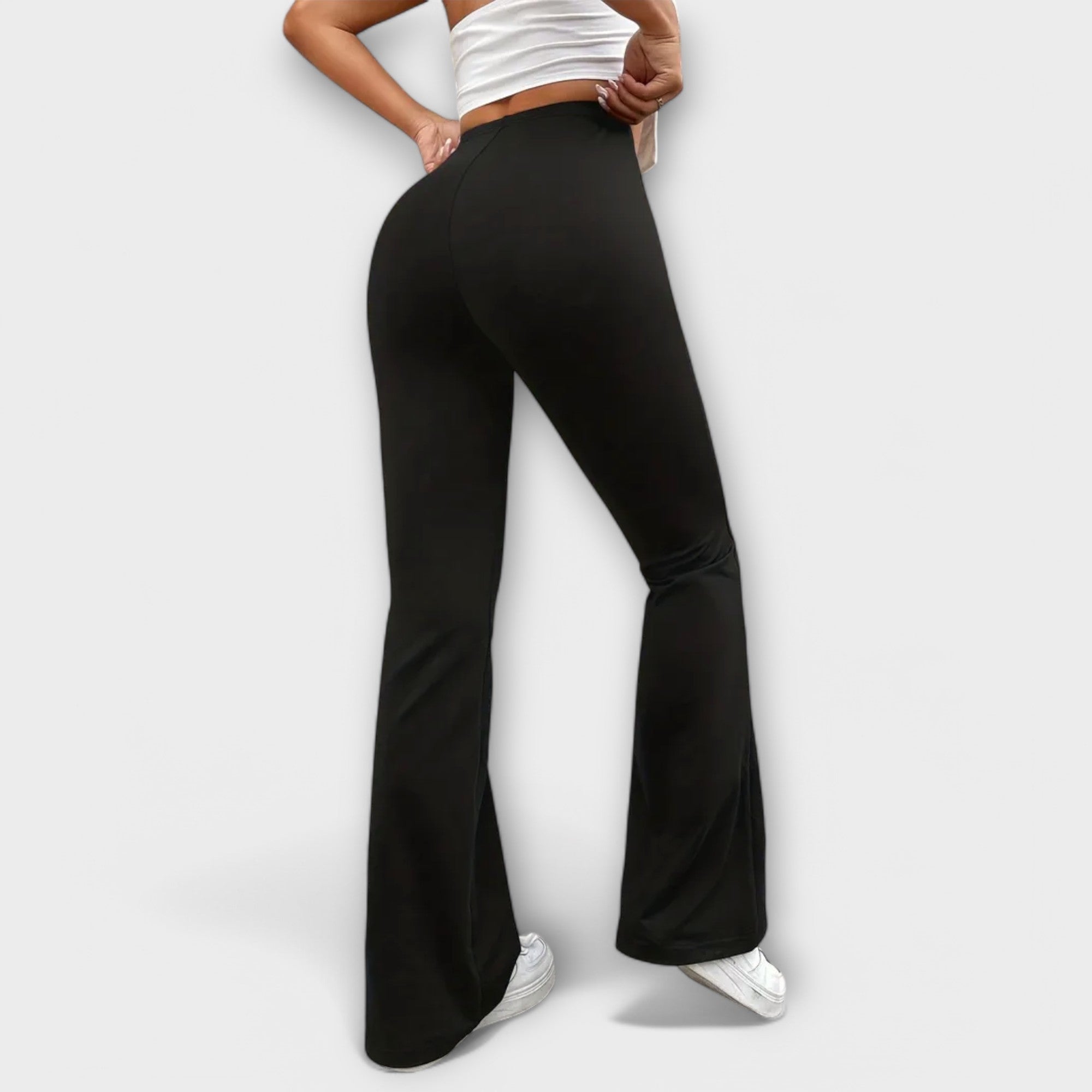 SERENA | Flared-leg pants with relaxed fit