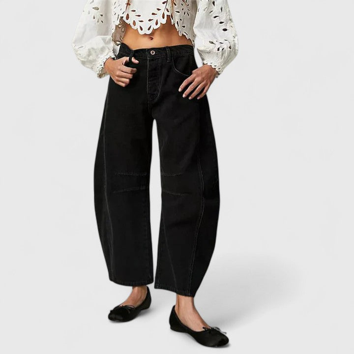 RAIN | Wide-leg pants with relaxed fit