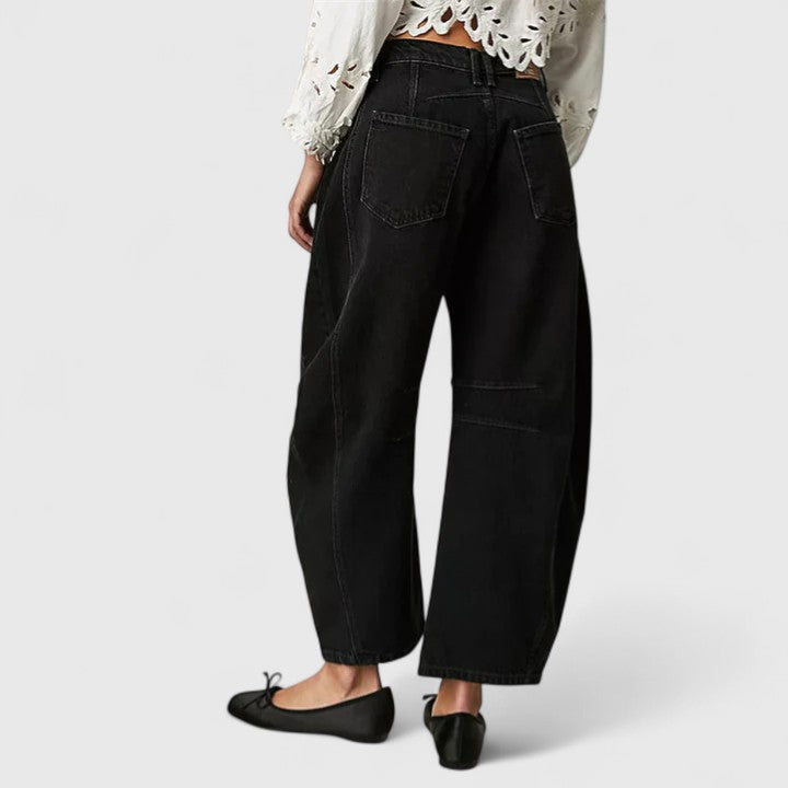 RAIN | Wide-leg pants with relaxed fit