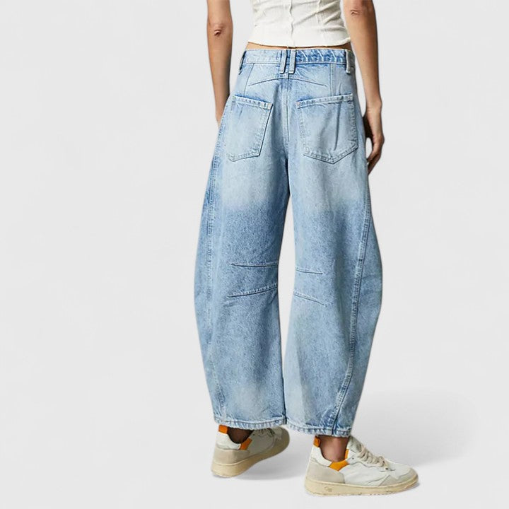 RAIN | Wide-leg pants with relaxed fit