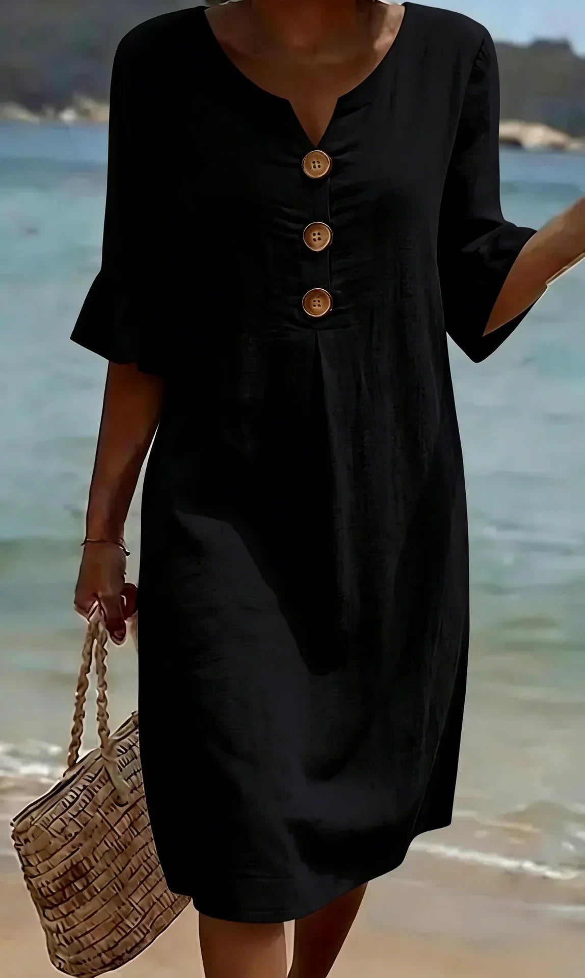 RADMILA | Long sleeve dress for summer days