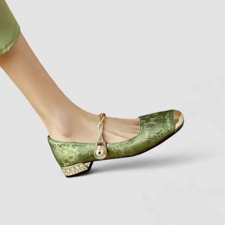 CHRYSTAHH | Mary Jane shoes with block heel