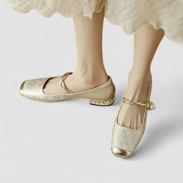 CHRYSTAHH | Mary Jane shoes with block heel