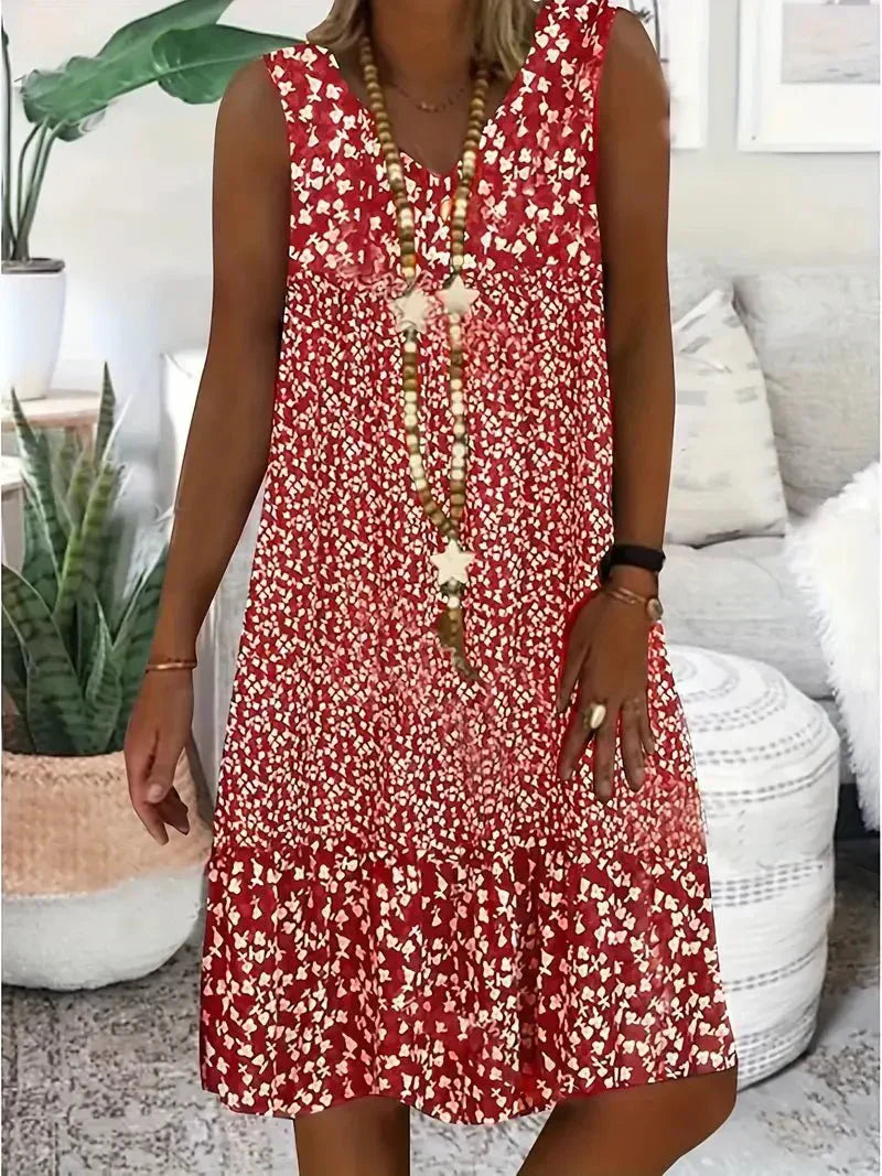 GWEN | Fitted sleeveless dress with clean silhouette