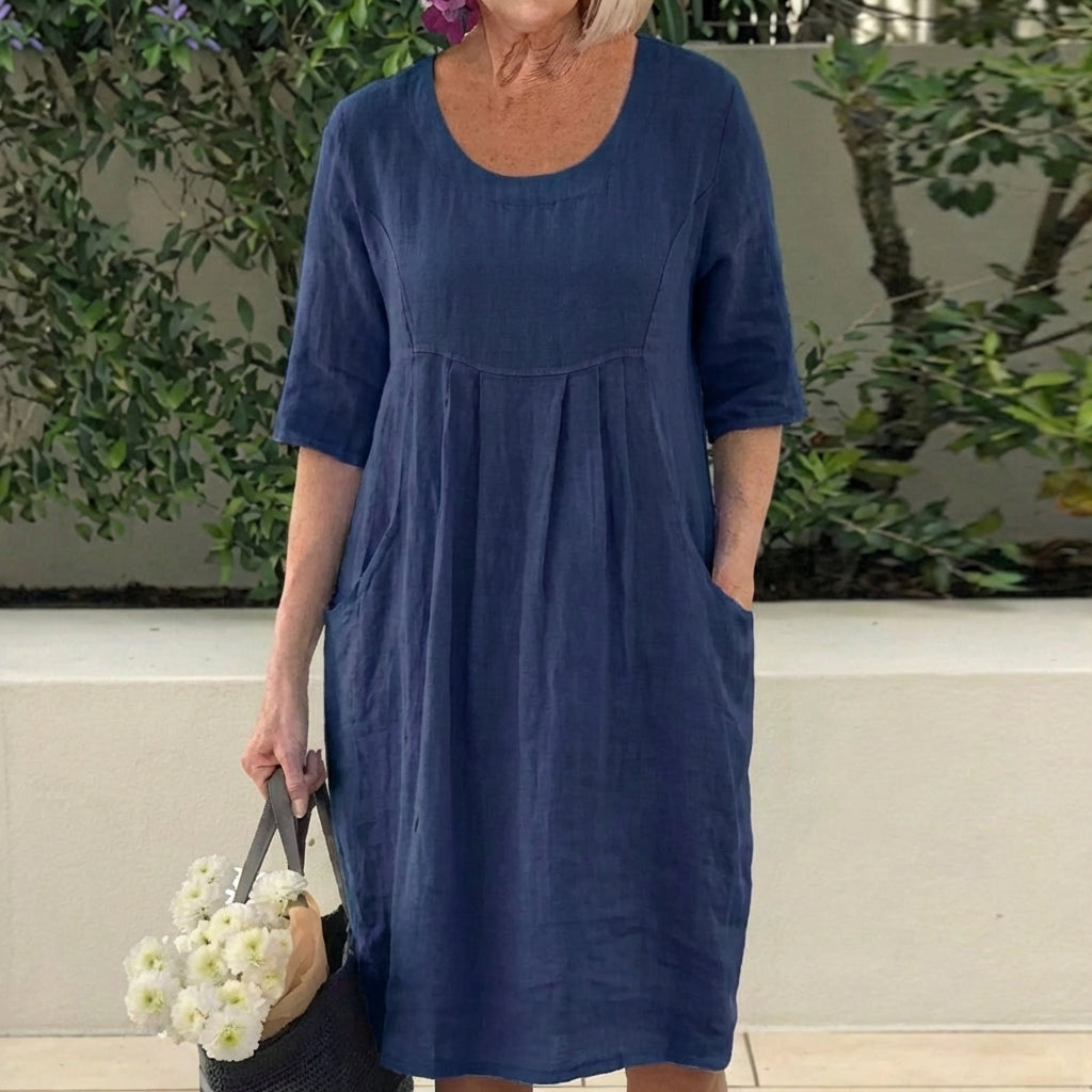 PAISLEY | Oversized dress with side pockets