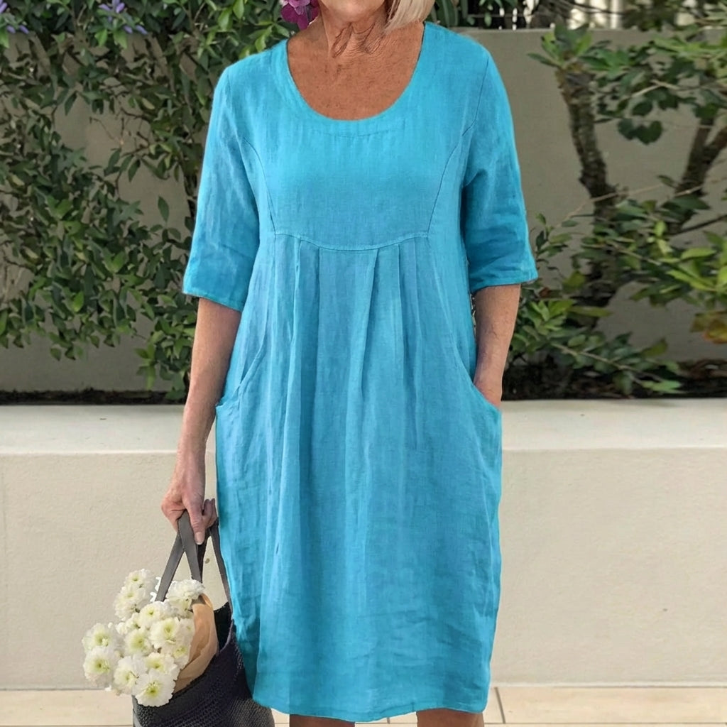 PAISLEY | Oversized dress with side pockets