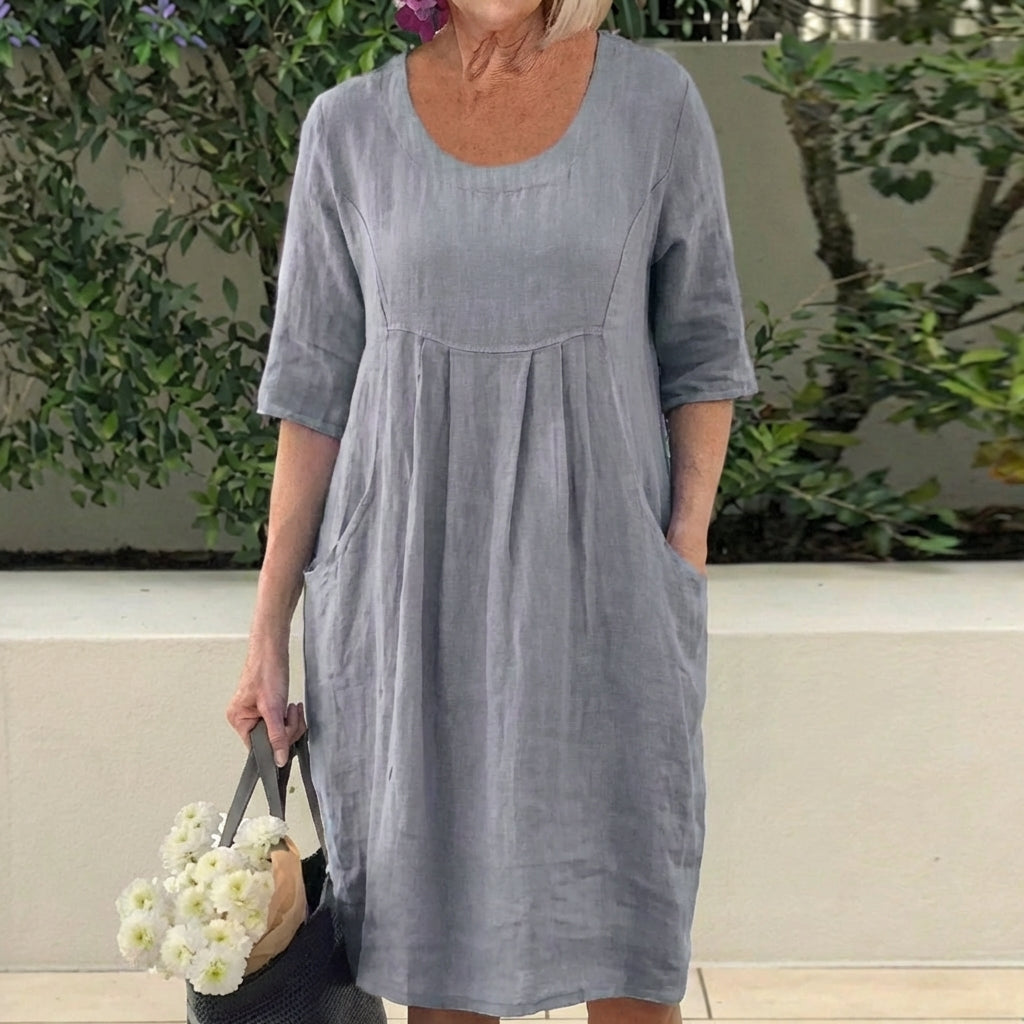 PAISLEY | Oversized dress with side pockets