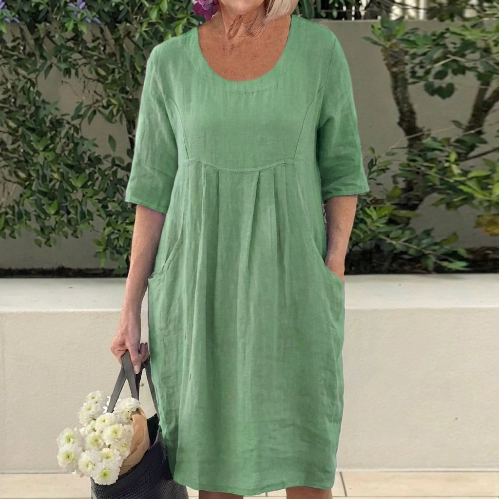 PAISLEY | Oversized dress with side pockets