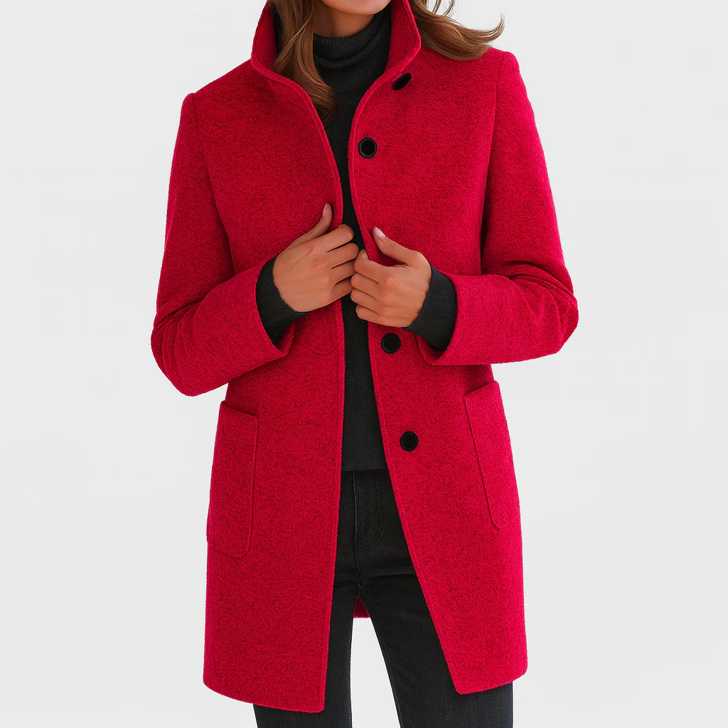 MAYA | Classic trench coat with straight cut
